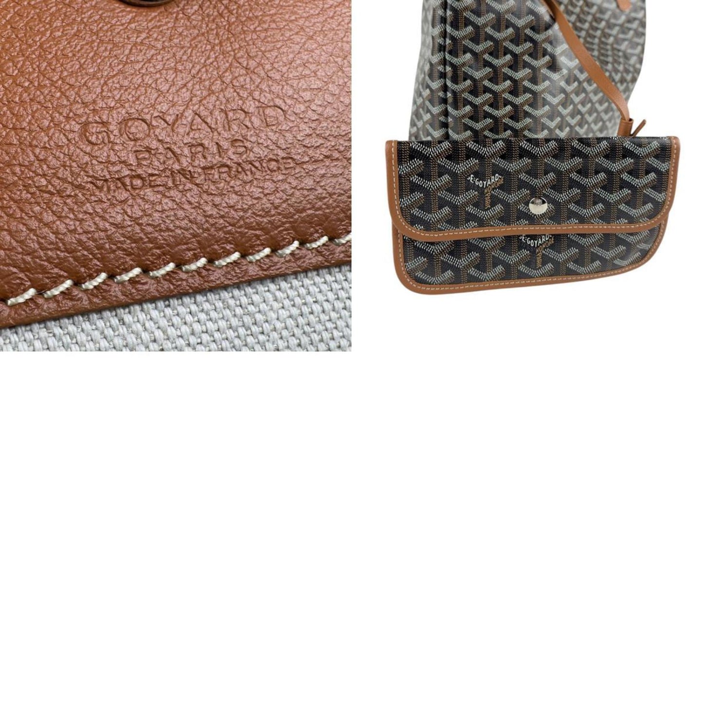 Goyard Saint Louis Pm Tote Bag In Brown