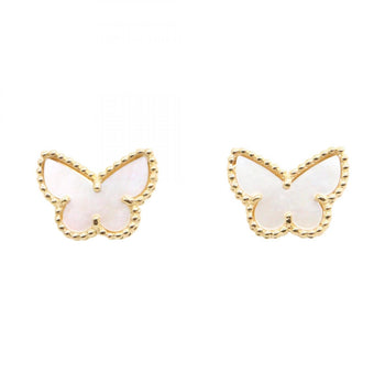 Van Cleef & Arpels Sweet Papillon Mother-Of-Pearl Earrings