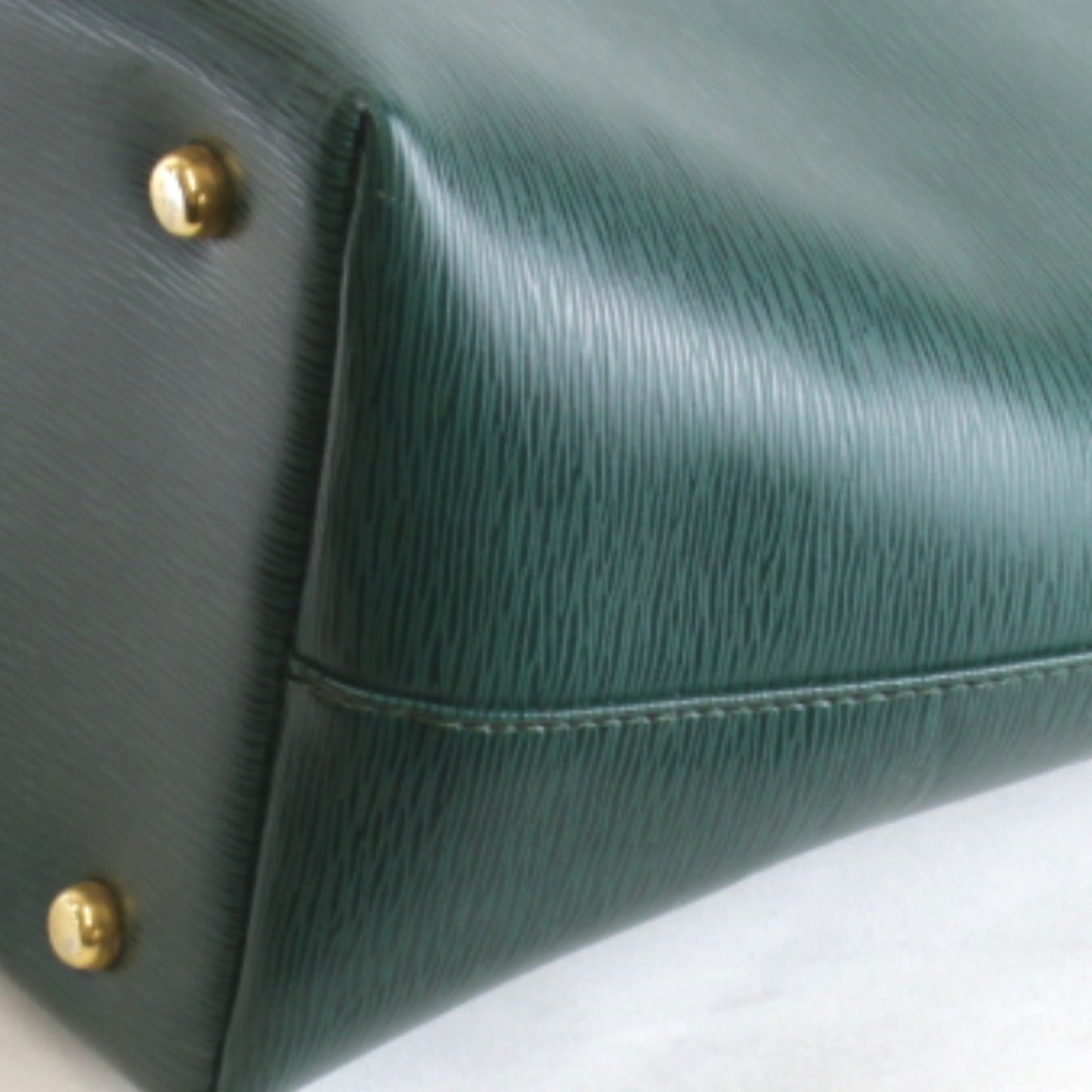 Chlo Chloe Chain Shoulder Bag Leather Green