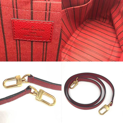 Louis Vuitton Mazarine Pm Monogram Empreinte Red Leather Handbag Shoulder M50638 Louis Vuitton