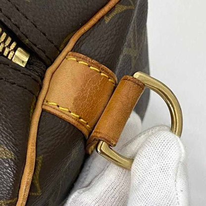 Louis Vuitton Boston Bag Keepall 45 Bandouliere Ec-23198 Brown Monogram M41418 Canvas Tanned