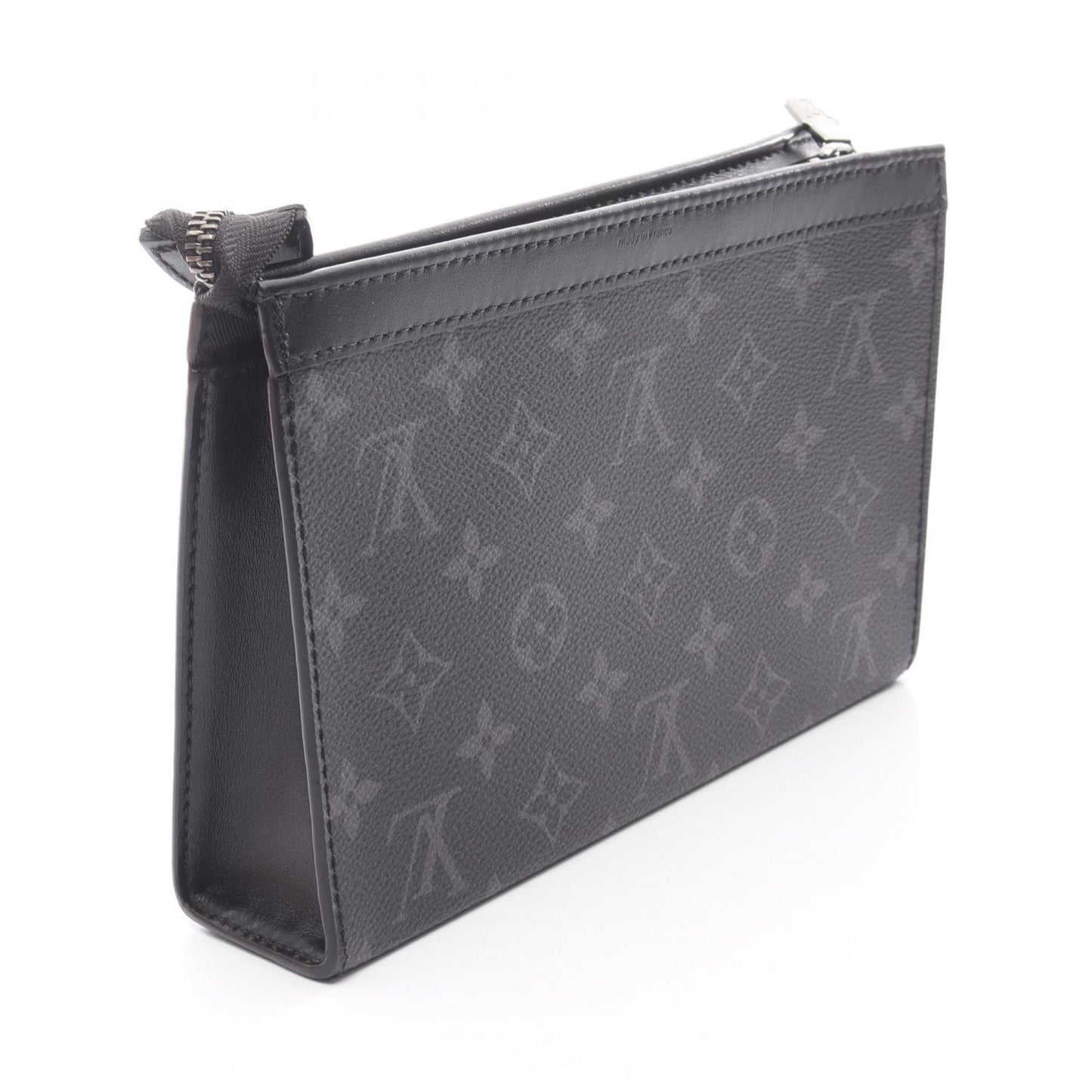 Louis Vuitton Gaston Wearable Wallet Shoulder Bag In Coated Canvas Monogram Eclipse Reverse