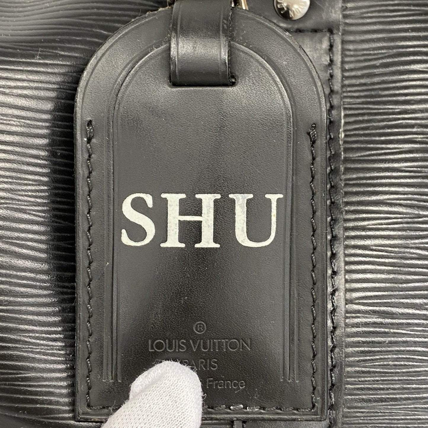 Louis Vuitton Epi Keepall 45 Boston Bag M59152 Noir