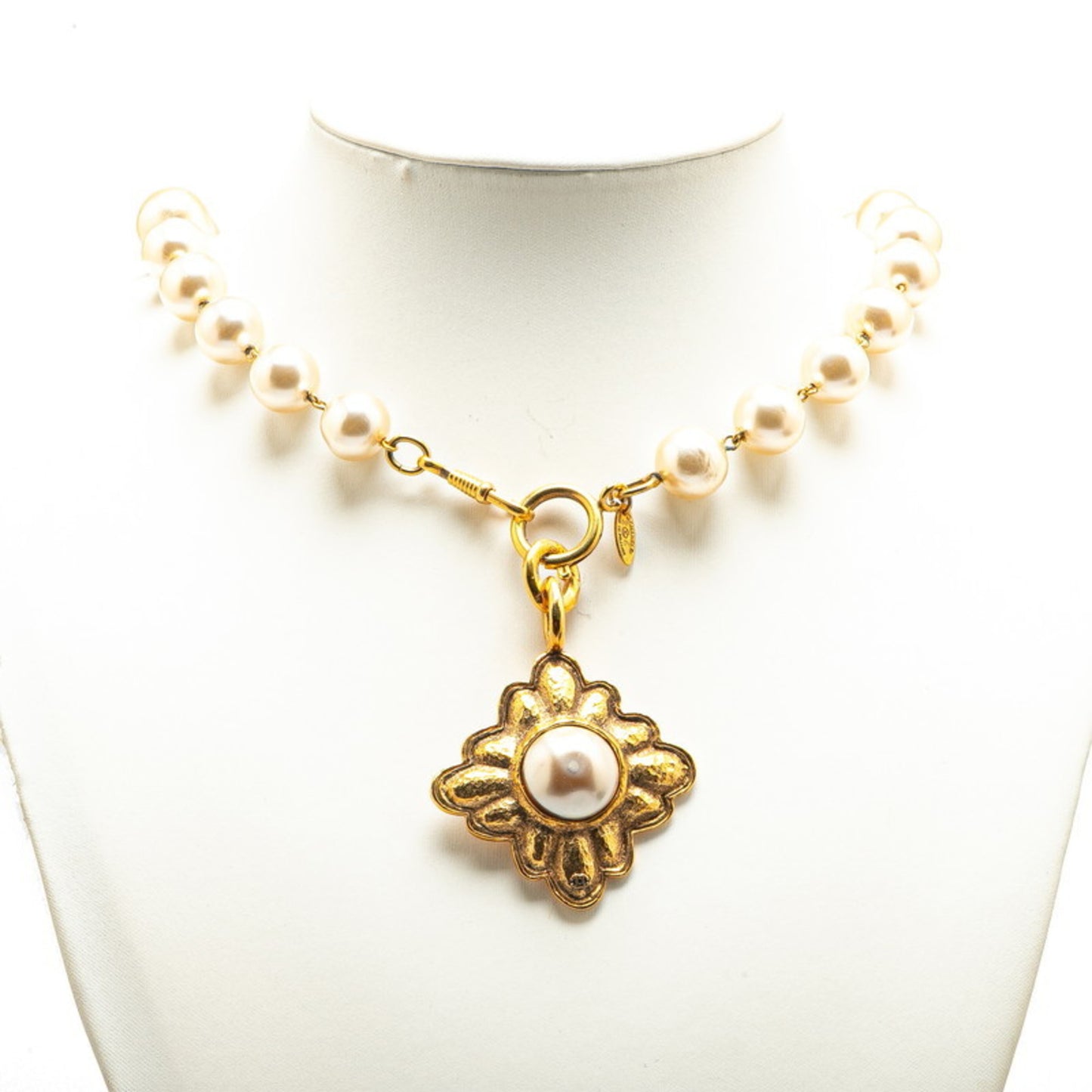 Vintage Chanel Faux Pearl Necklace