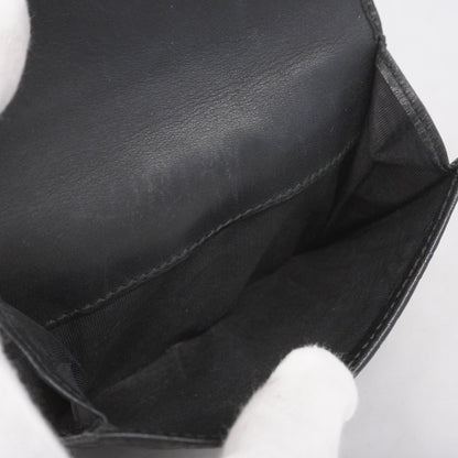 Gucci Wallet Guccissima 464916 Leather Black Champagne