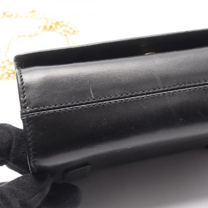 Salvatore Ferragamo Gancini Leather Shoulder Bag For Women
