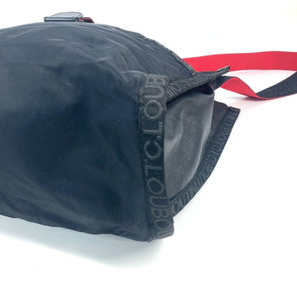 Christian Louboutin Loubiclic Rubiclic 2Way Bag Shoulder Crossbody Tote Nylon