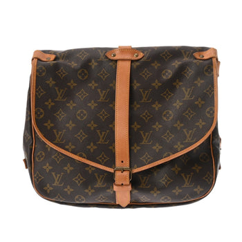 Louis Vuitton Monogram Saumur 35 Brown M42254
