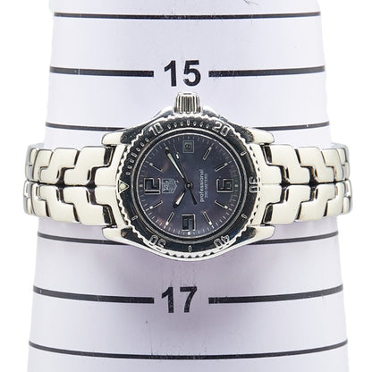 Tag Heuer Link Watch Wt141B Quartz Purple Dial Stainless Steel