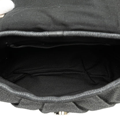 Burberry Nova Check Crossbody Shoulder Bag In Black