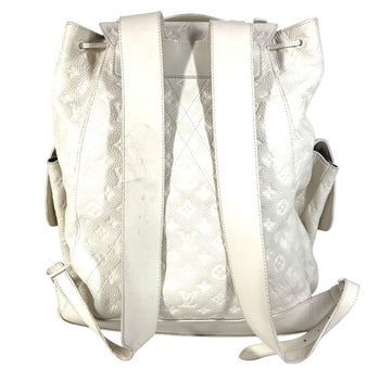 Louis Vuitton M53286 Monogram Taurillon Christopher Gm Backpack By Virgil Abloh. Leather Backpack