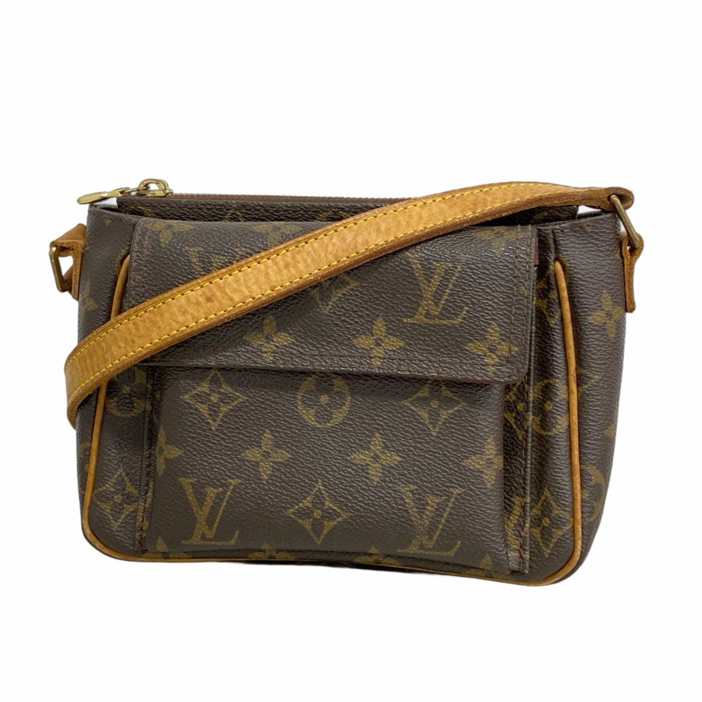 Louis Vuitton Monogram Viva Cite Pm Shoulder Bag M51165 Brown