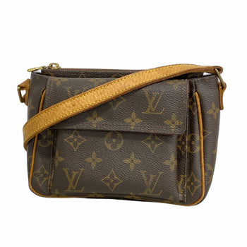 Louis Vuitton Monogram Viva Cite Pm Shoulder Bag M51165 Brown