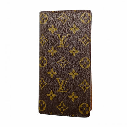 Louis Vuitton Monogram Portefeuille Brazza Long Wallet M66540 Brown