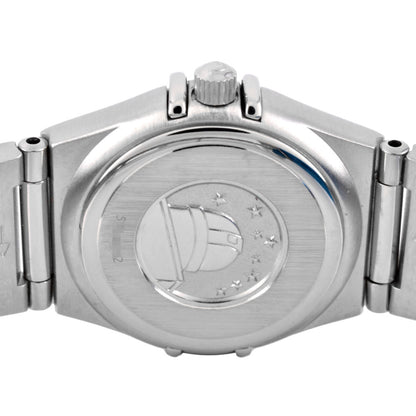 Omega Constellation Watch Quartz White Shell Dial