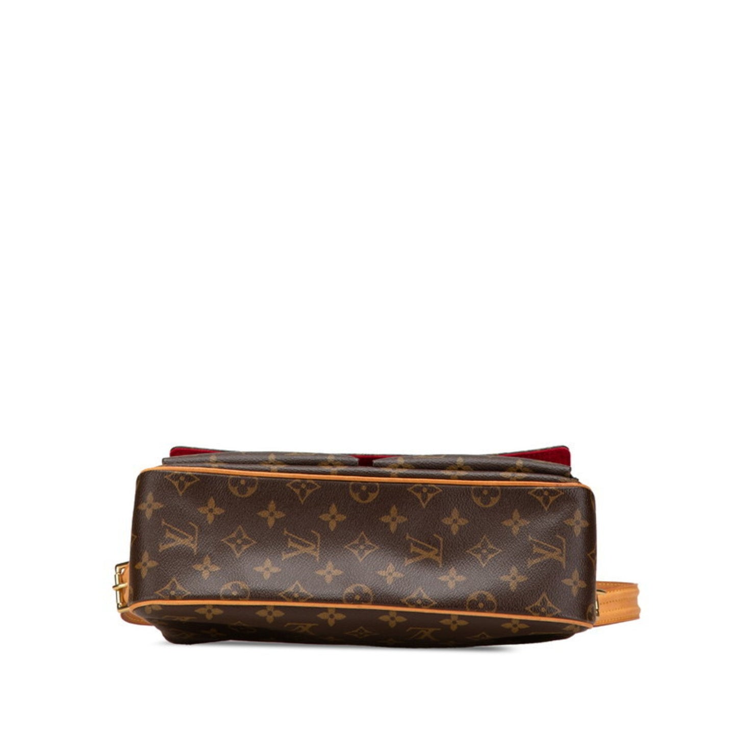 Louis Vuitton Monogram Viva Cite Mm One-Shoulder Bag M51164 Brown Pvc Leather