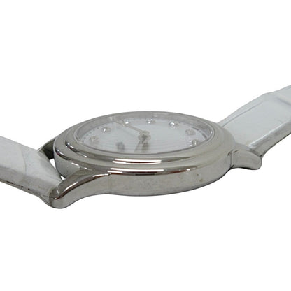 Fendi Shell Dial 12P Diamond Watch 25000L White