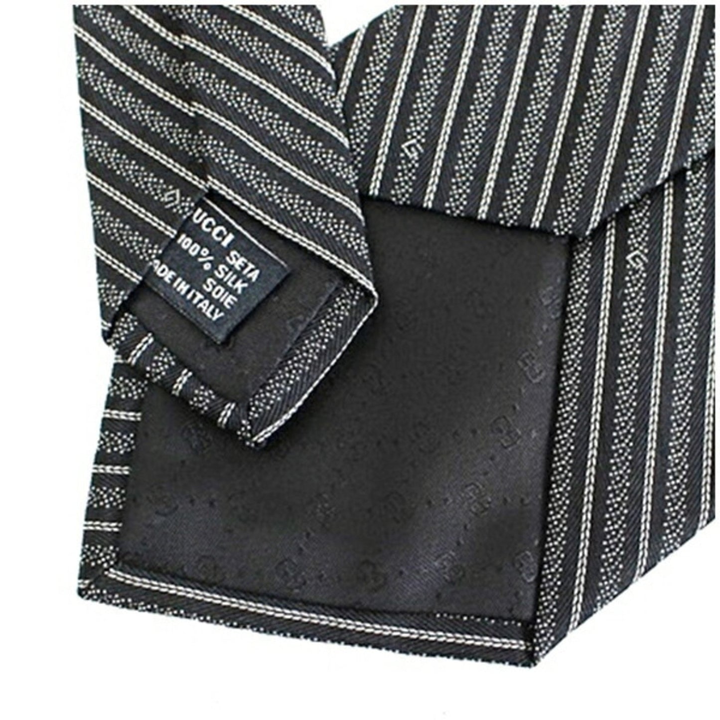 Gucci Unused Silk Tie Striped