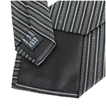 Gucci Unused Silk Tie Striped