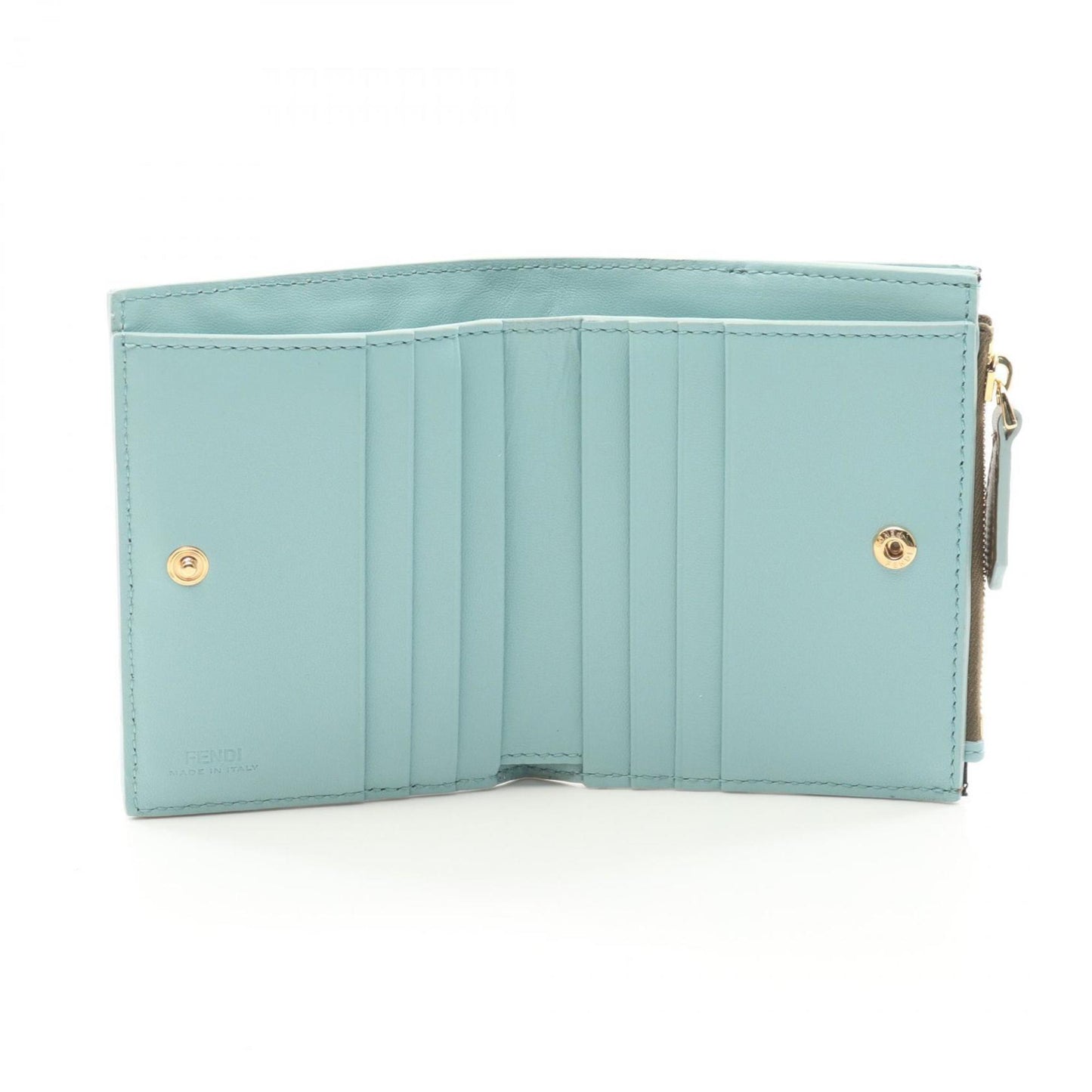 Fendi Baguette Ff Pattern Bi-Fold Wallet