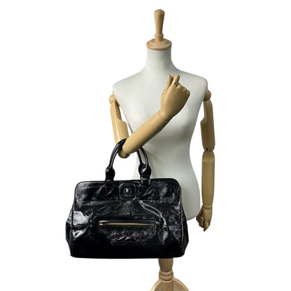 Longchamp Patent Leather Handbag