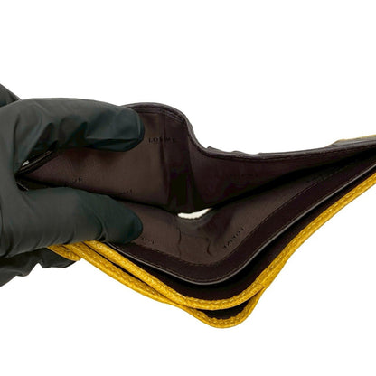 Loewe Anagram Logo Embossed Leather Bi-Fold Wallet With Coin Purse