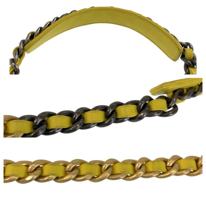 Chanel Chanel Matelasse 19 Coco Mark Turnlock Yellow Gold Hardware Lambskin Chain Shoulder Bag