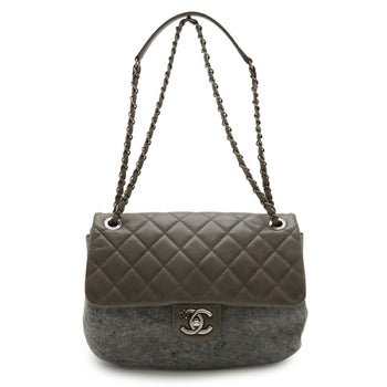 Felt Chanel Shoulder Bag