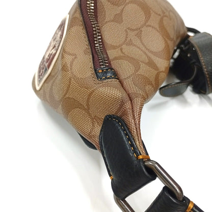 Coach Star Wars Collaboration Patchwork Signature Body Bag F88013 Waist Pouch Ja-25037