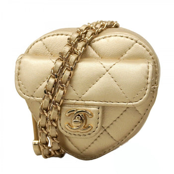 Chanel Matelasse Shoulder Bag With Chain Bag