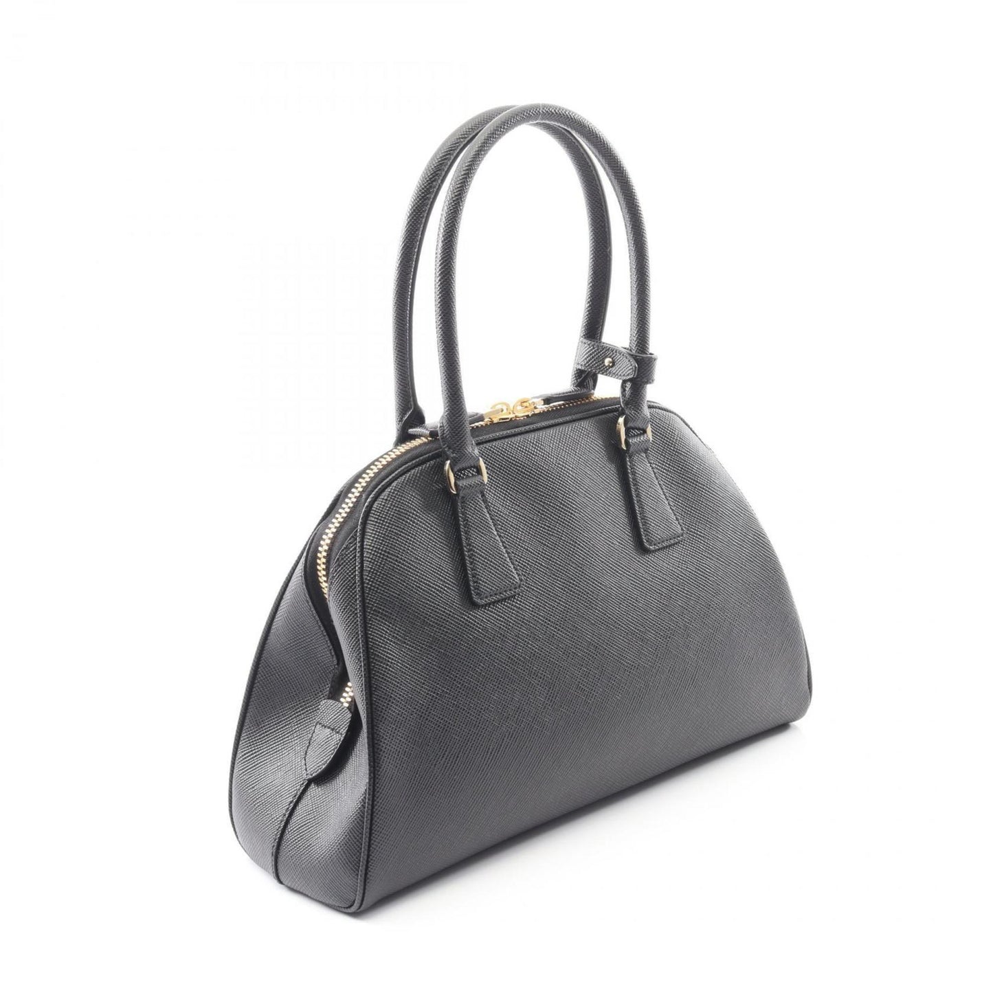 Metal Prada Handbag Saffiano