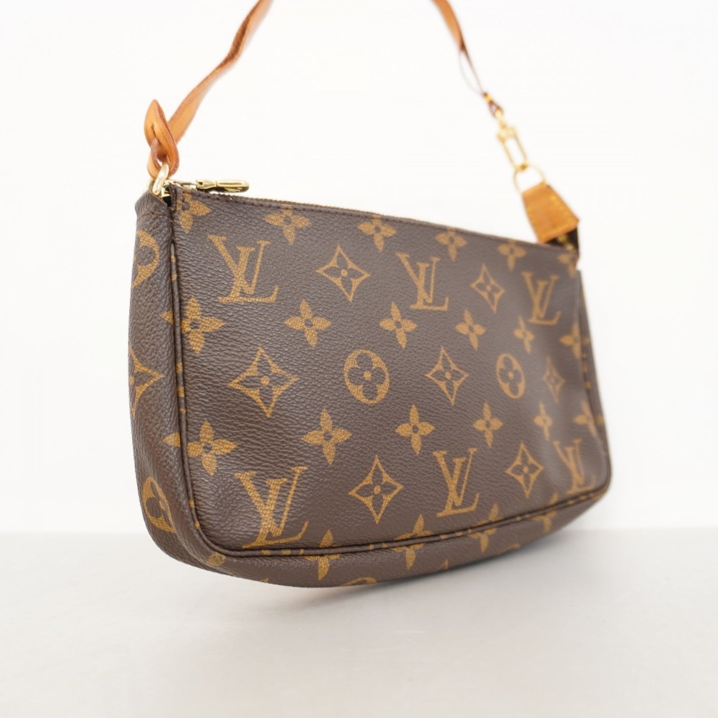 Louis Vuitton Monogram Pochette Accessoires M51980 Brown