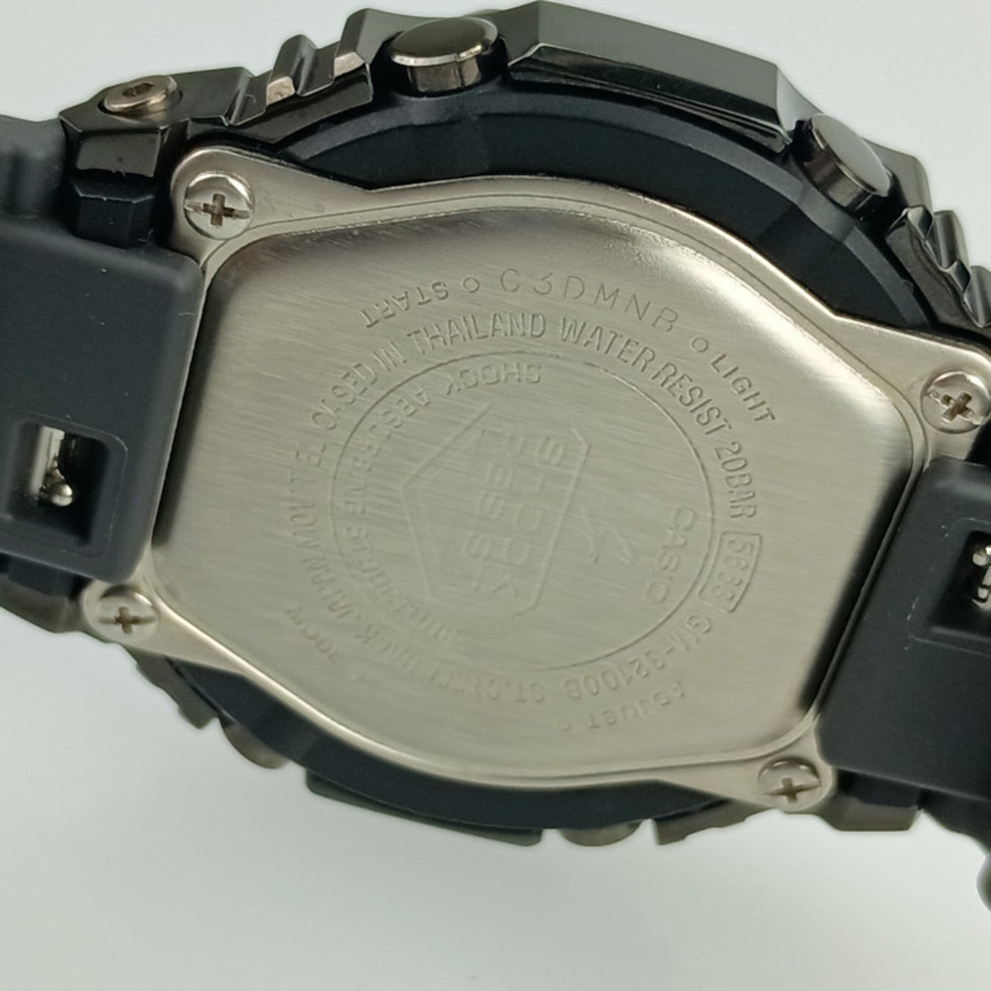 Casio Casio Watch G-Shock G-Shock Gm-S2100B-8Ajf Black Resin Stainless Steel