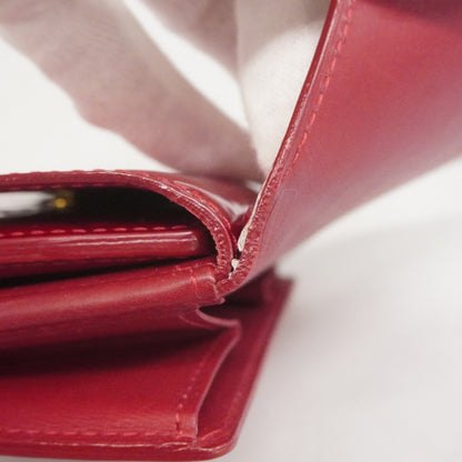 Louis Vuitton Vernis Portefeuille Elise Tri-Fold Wallet M93529 Pomme D'Amour