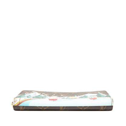 Louis Vuitton Monogram Holiday Collection Zippy Wallet Vivienne Round Zip Long M82614 Brown