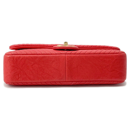 Chanel Chain Shoulder Bag Chevron V Stitch Coco Mark W A92087 Chanel