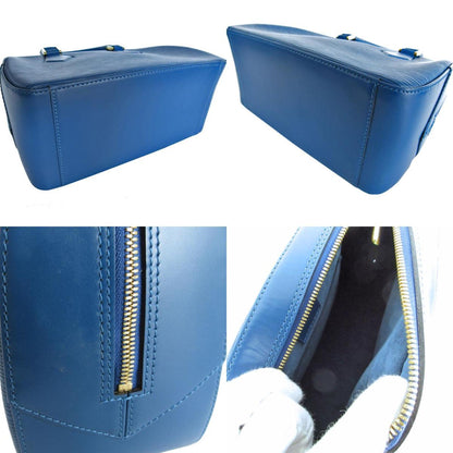 Louis Vuitton Louis Vuitton Handbag Epi Sablon Leather Toledo Blue