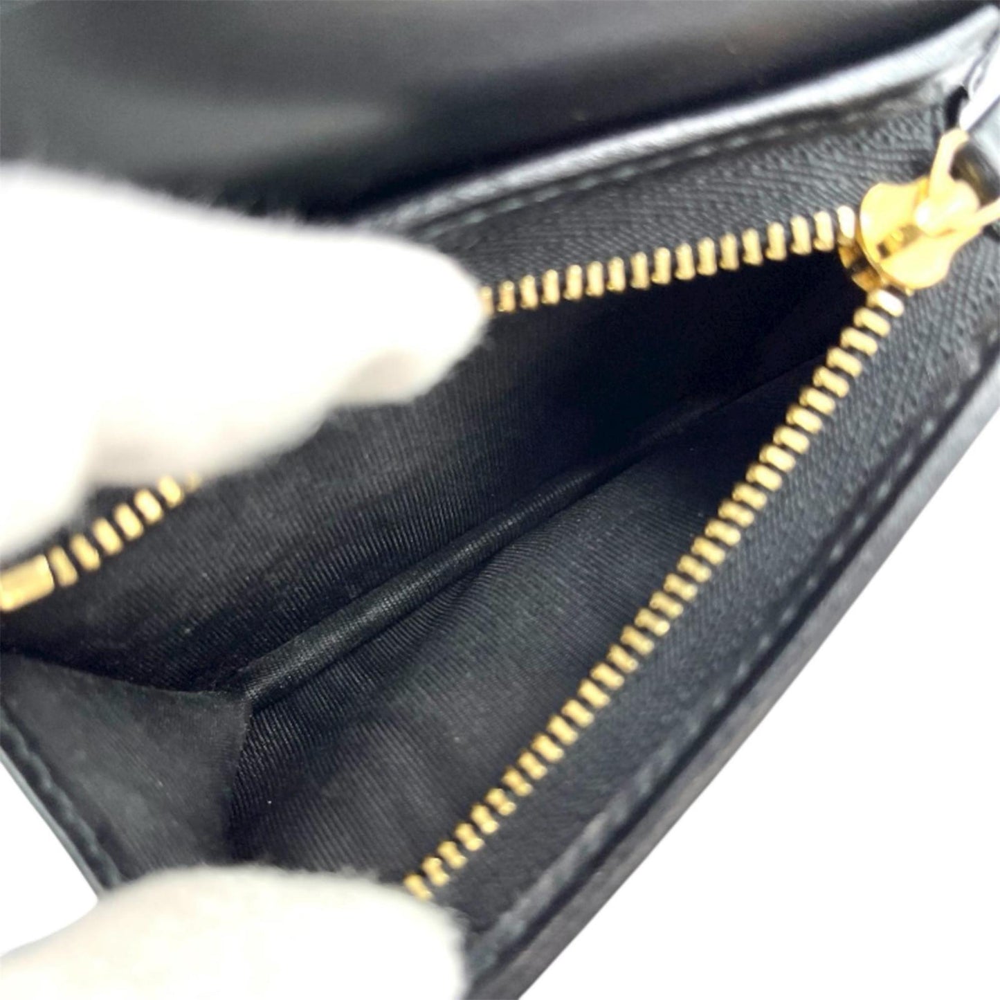 Gucci Gg Matelasse Bifold Wallet 723786 Leather Black