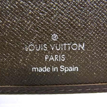 Louis Vuitton Louis Vuitton Porte-Bie 3 Vole Wallet M30428 Grizzly (Brown) Taiga