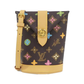 Canvas Louis Vuitton Pouch Coated