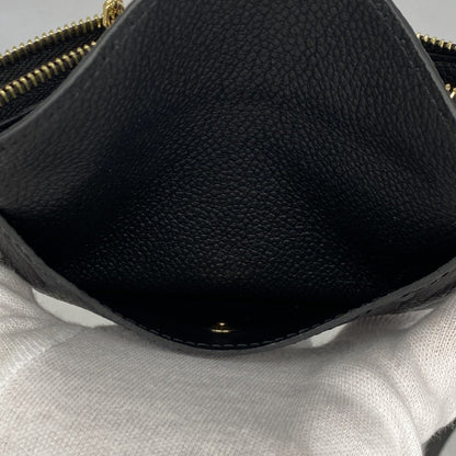 Louis Vuitton Monogram Empreinte Porte Carte Recto Verso Wallet/Coin Case M69421 Noir