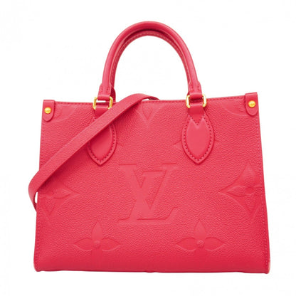 Louis Vuitton Monogram Empreinte On The Go Pm Handbag M45660 Freesia 2-Way Bag
