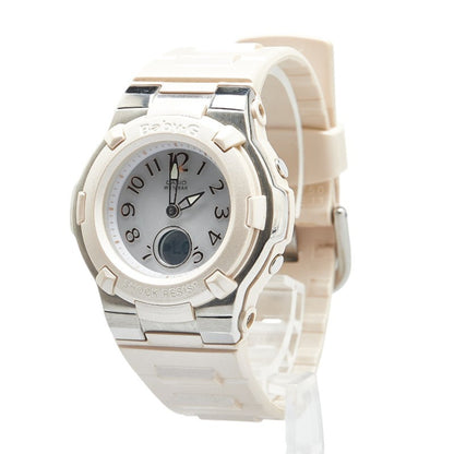 Casio Baby-G Tripper Watch Bga-1100-4Bjf Tough Solar Gray Dial Rubber Stainless Steel