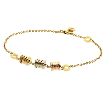 Bvlgari B-Zero1 Three Elements Bracelet In 18K Yellow Gold/18Kwg/18Kpg