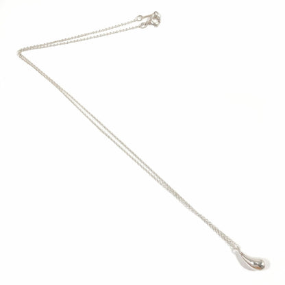 Tiffany & Co. Tiffany Teardrop Elsa Peretti Necklace In 925 Sterling Silver