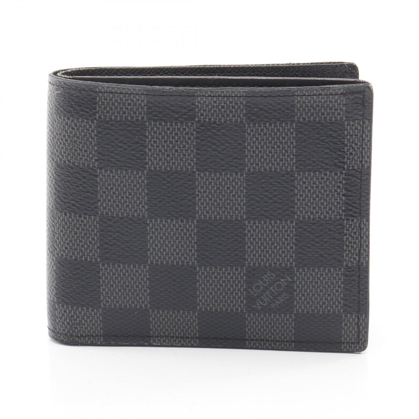 Louis Vuitton Portefeuille Marco Nm Damier Graphite Bifold Wallet