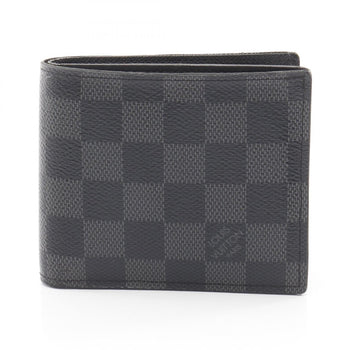 Louis Vuitton Portefeuille Marco Nm Damier Graphite Bifold Wallet