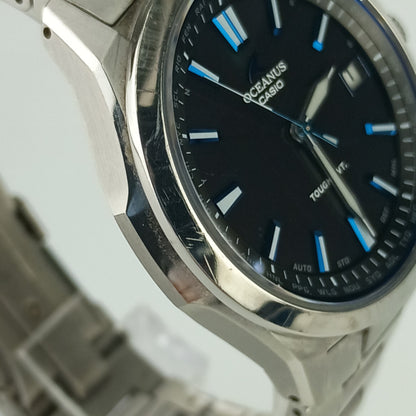 Casio Casio Oceanus Ocws1001Ajf Black Dial Ti
