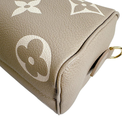 Louis Vuitton Monogram Empreinte Speedy Bandouliere 20 Shoulder Bag M46575 Tourterelle Crme