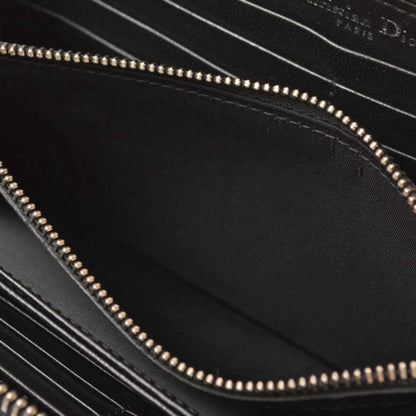 Christian Dior Diorissimo Silver Long Wallet
